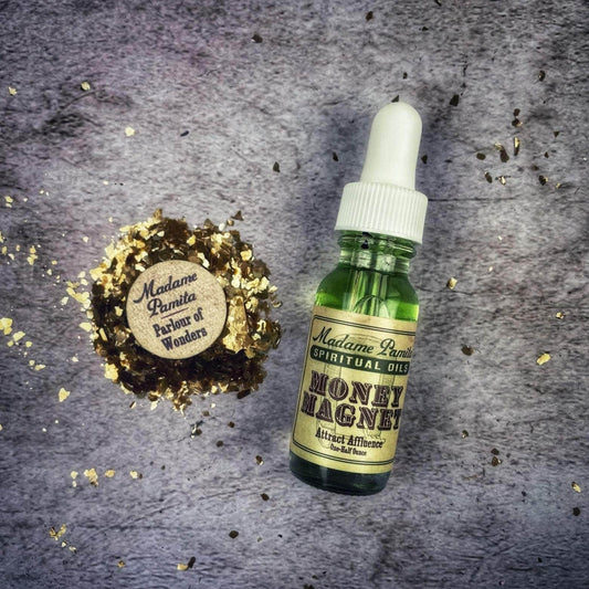 Parlour of Wonders Money Magnet Oil by Madame Pamita Money Magnet Oil by Madame Pamita