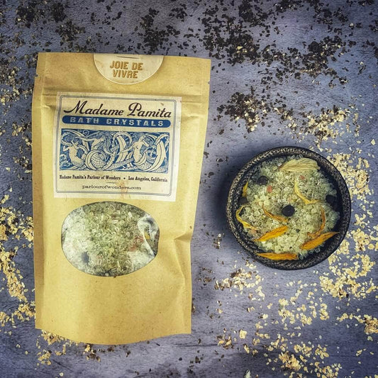 Parlour of Wonders Small (1 bath) Joie De Vivre Bath Crystals Joie De Vivre Bath Crystals