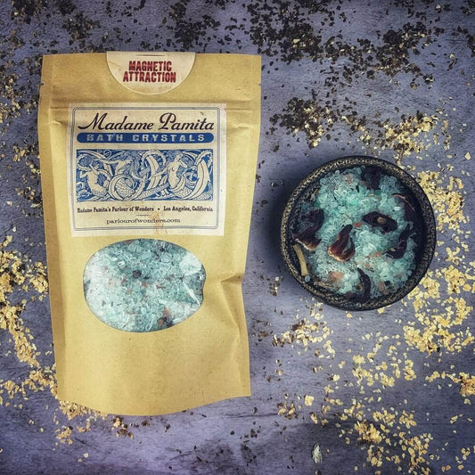Parlour of Wonders Small (1 bath) Magnetic Attraction Bath Crystals Magnetic Attraction Bath Crystals