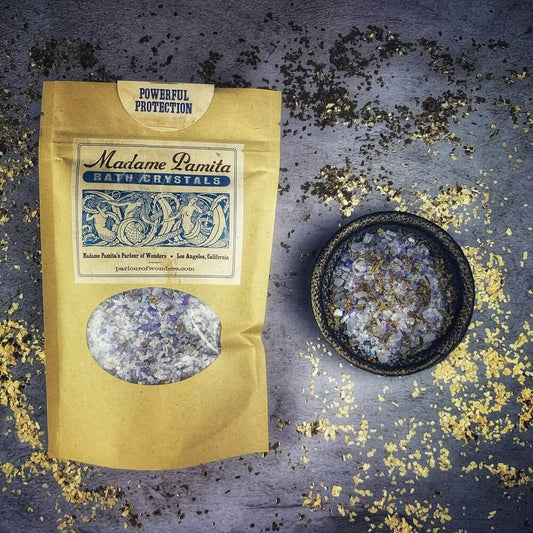 Parlour of Wonders Small (1 bath) Powerful Protection Bath Crystals Powerful Protection Bath Crystals