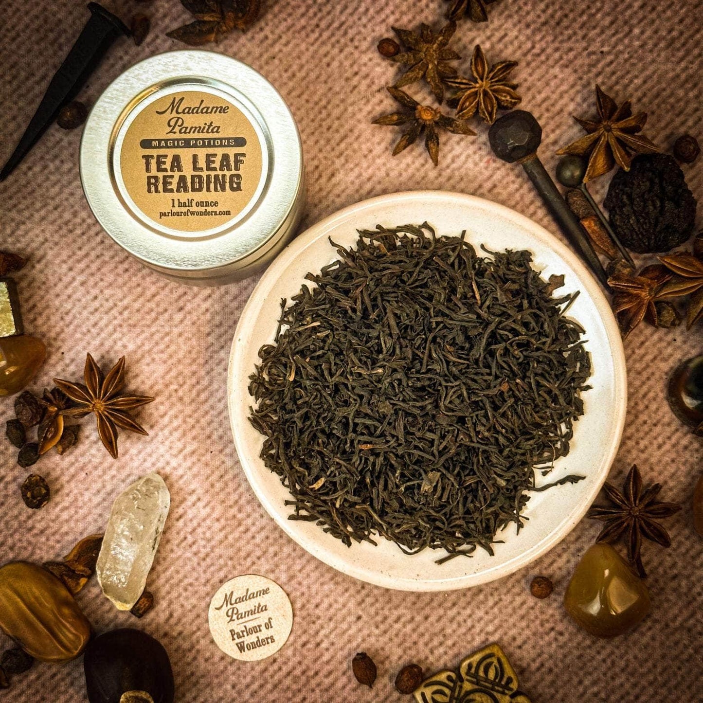 Parlour of Wonders Tea Deluxe Tea Leaf Reading Kit Deluxe Tea Leaf Reading Kit