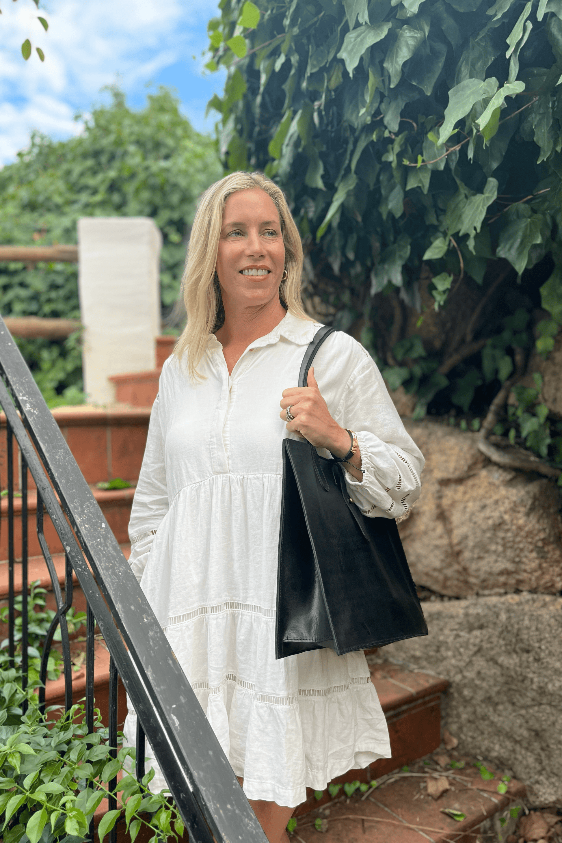 Purse & Clutch Handbags Ink Black Large Leather Handbag Large Leather Handbag