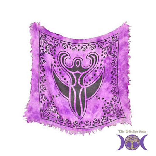 The Witches Sage LLC Altar Cloth Goddess Atar Cloth 18" x 18" Goddess Atar Cloth 18" x 18"