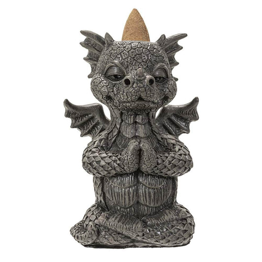 The Witches Sage LLC Incense Burner Dragon Yoga Backflow Burner Dragon Yoga Backflow Burner