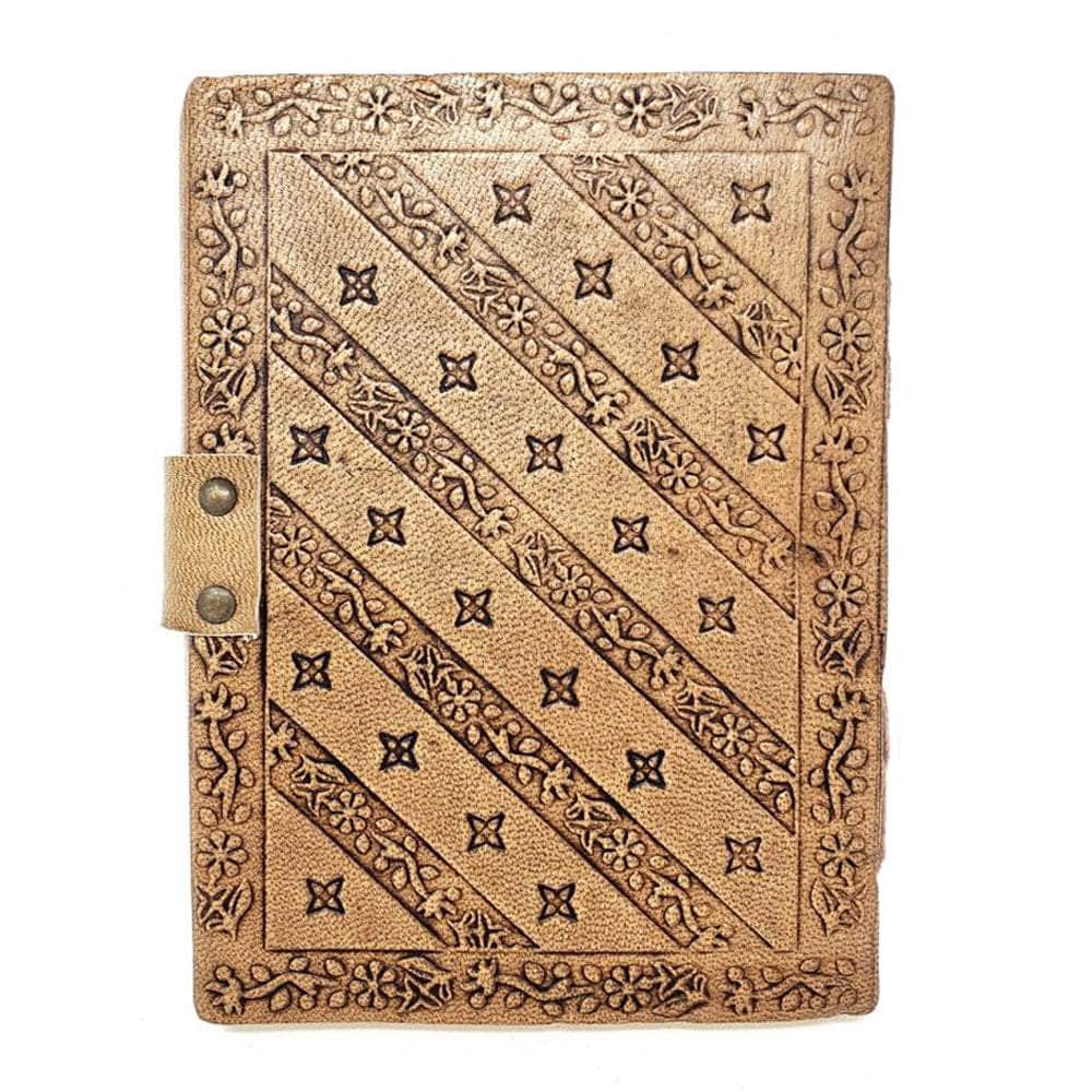 The Witches Sage LLC Journal Tree Goddess Leather Journal with Latch Closure Tree Goddess Leather Journal with Latch Closure