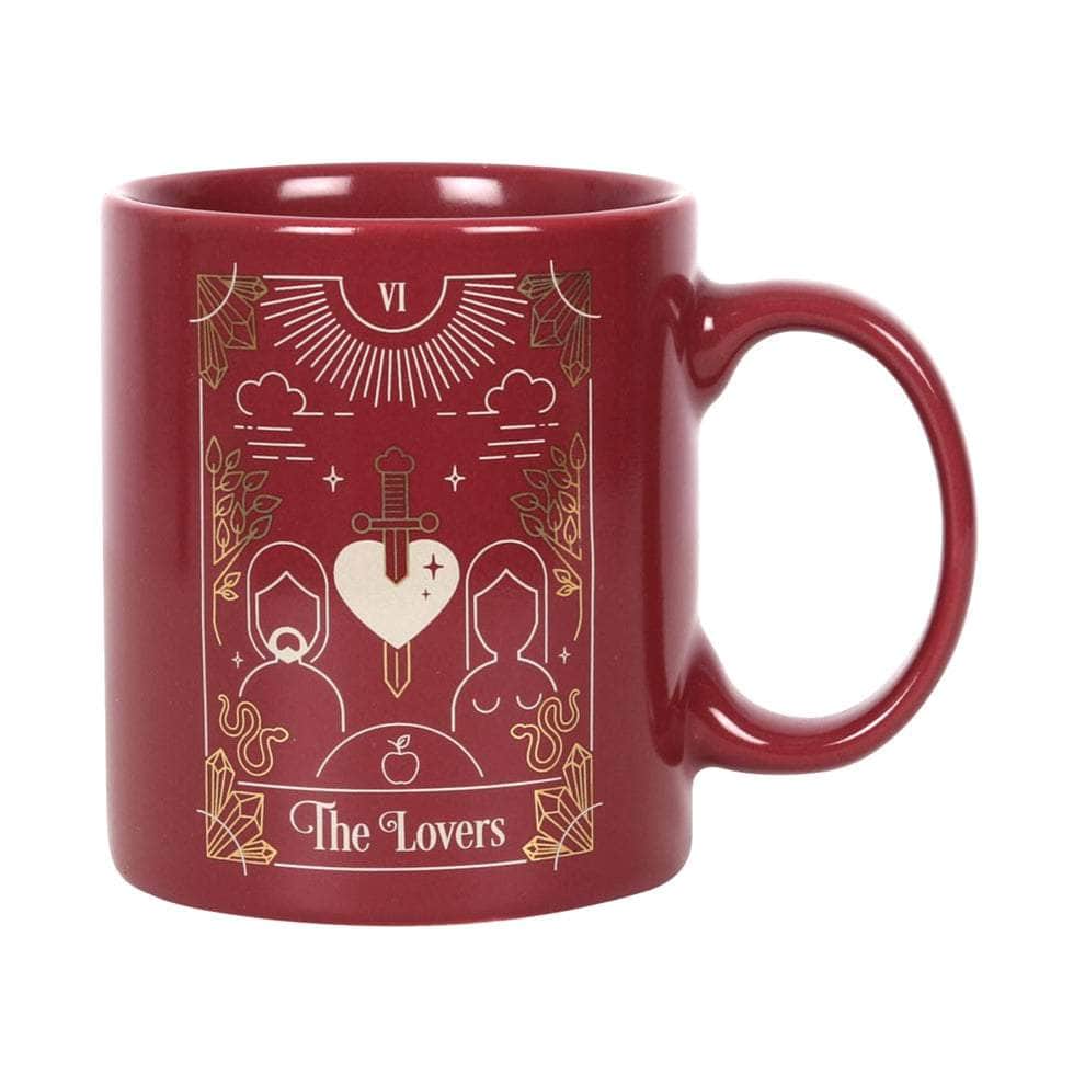 The Witches Sage LLC Mug The Lovers Tarot Card Mug - 11oz The Lovers Tarot Card Mug - 11oz