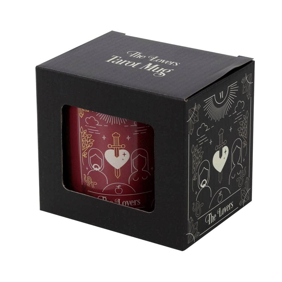 The Witches Sage LLC Mug The Lovers Tarot Card Mug - 11oz The Lovers Tarot Card Mug - 11oz