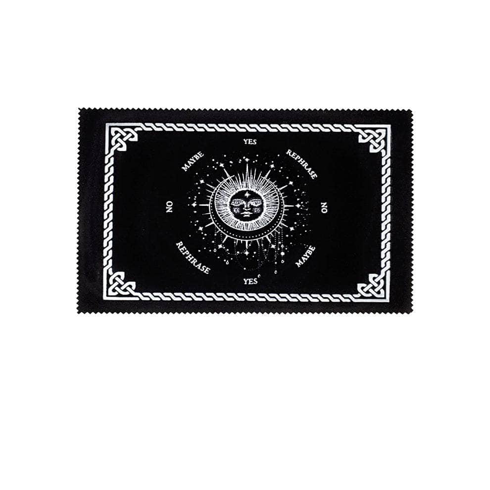 The Witches Sage LLC Sacred Geometry Mat Pendulum Mat: Celestial Pendulum Mat: Celestial