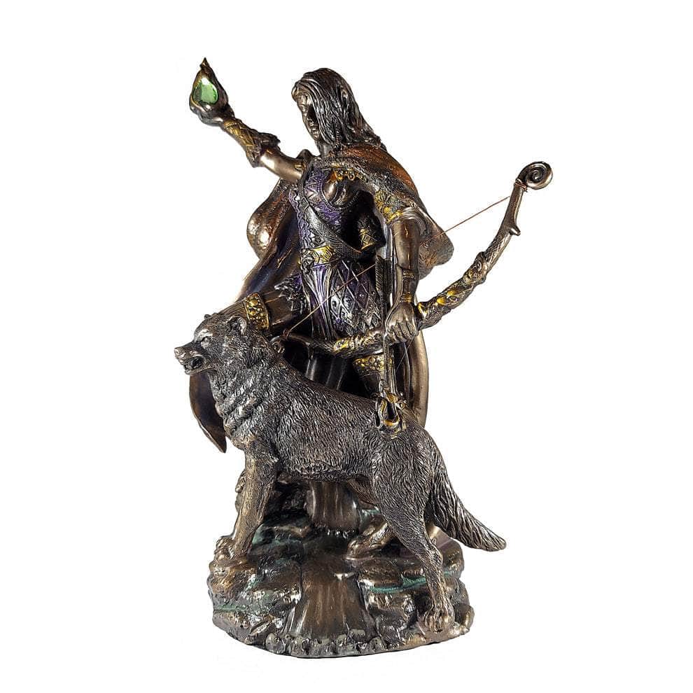 The Witches Sage LLC Statue Skadi Goddess of Winter Statue Skadi Goddess of Winter Statue
