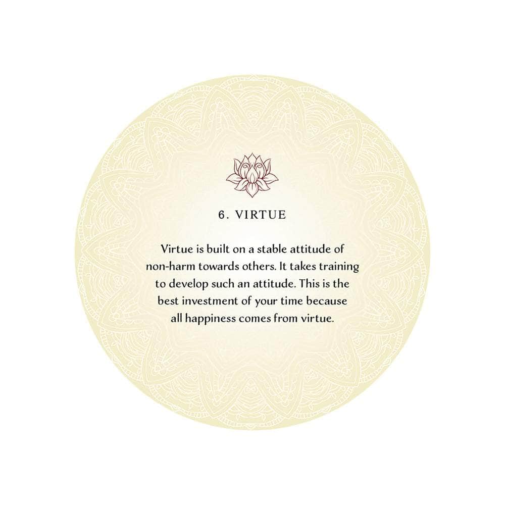 The Witches Sage LLC Tarot Cards Buddhism Oracle Cards: The Science of Peace & Happiness Buddhism Oracle Cards: The Science of Peace & Happiness