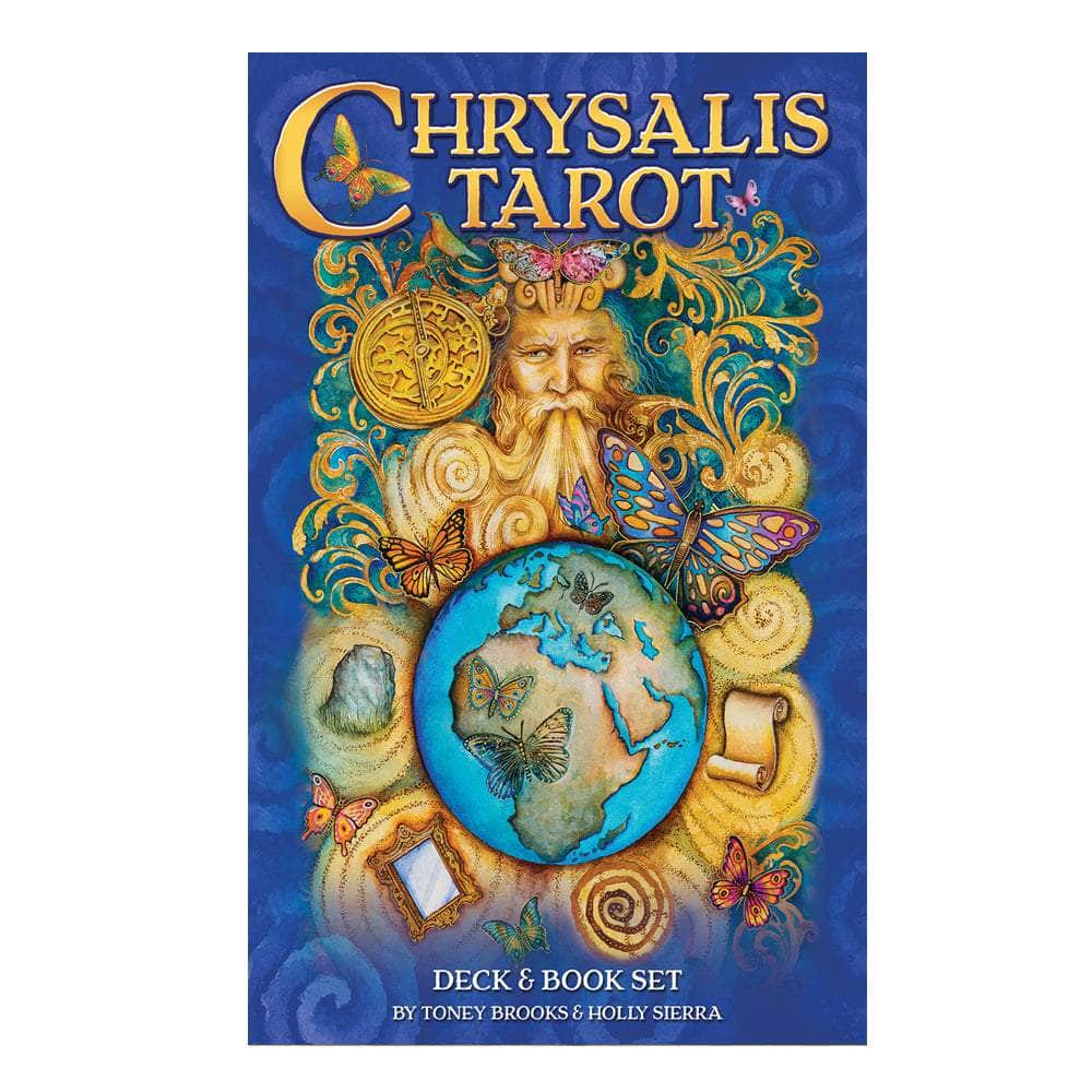 The Witches Sage LLC Tarot Cards Chrysalis Tarot Deck and Book Set Chrysalis Tarot Deck and Book Set