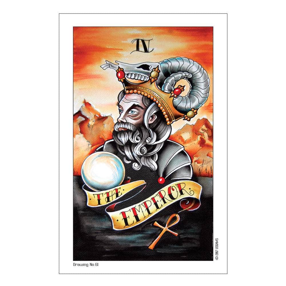 The Witches Sage LLC Tarot Cards Eight Coins' Tattoo Tarot Eight Coins' Tattoo Tarot