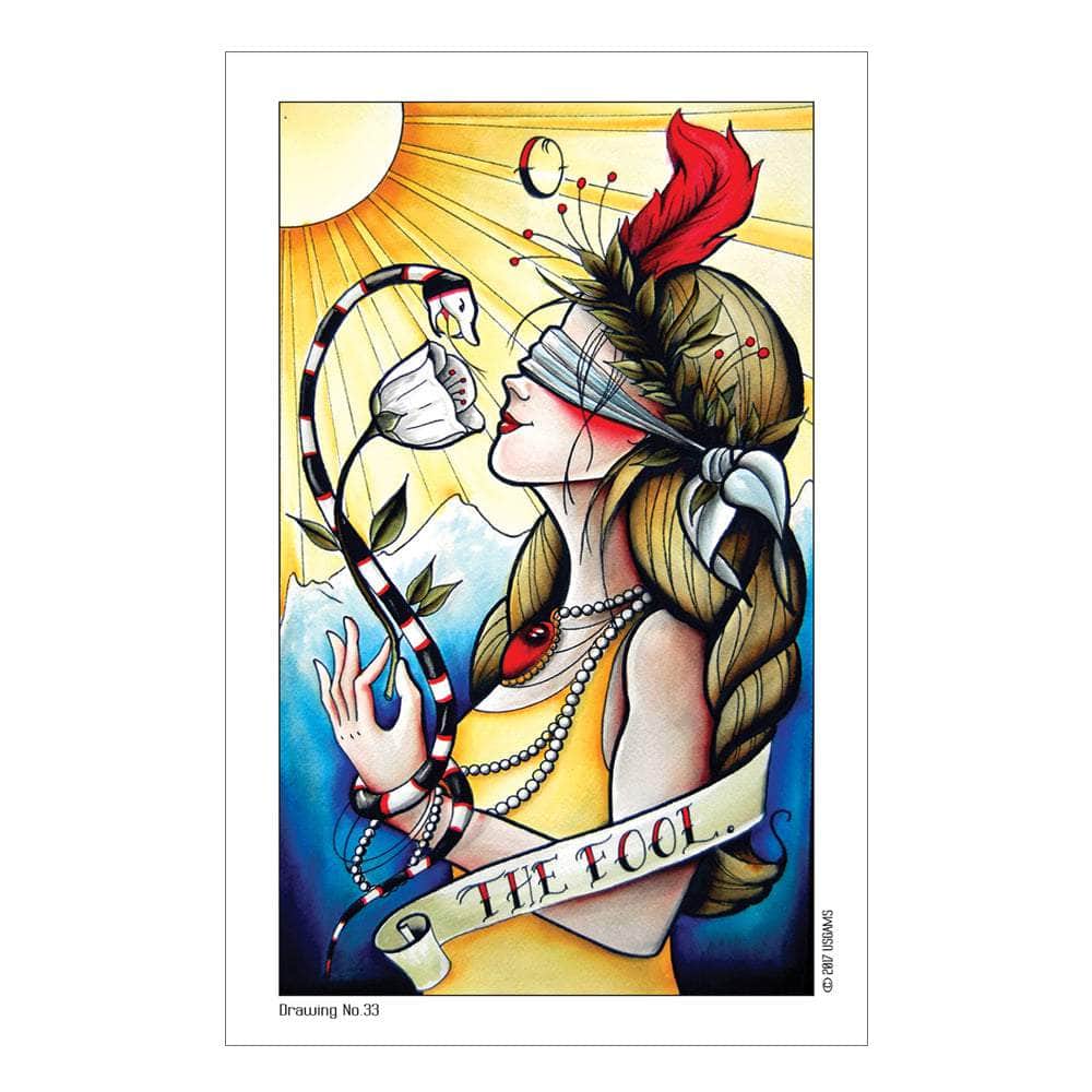 The Witches Sage LLC Tarot Cards Eight Coins' Tattoo Tarot Eight Coins' Tattoo Tarot