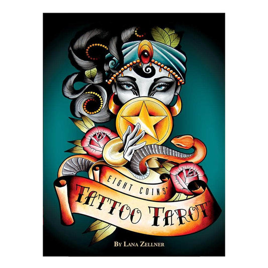 The Witches Sage LLC Tarot Cards Eight Coins' Tattoo Tarot Eight Coins' Tattoo Tarot
