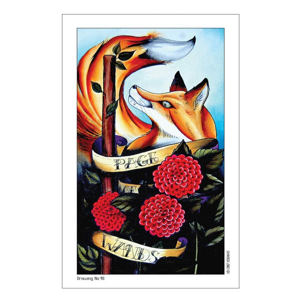 The Witches Sage LLC Tarot Cards Eight Coins' Tattoo Tarot Eight Coins' Tattoo Tarot
