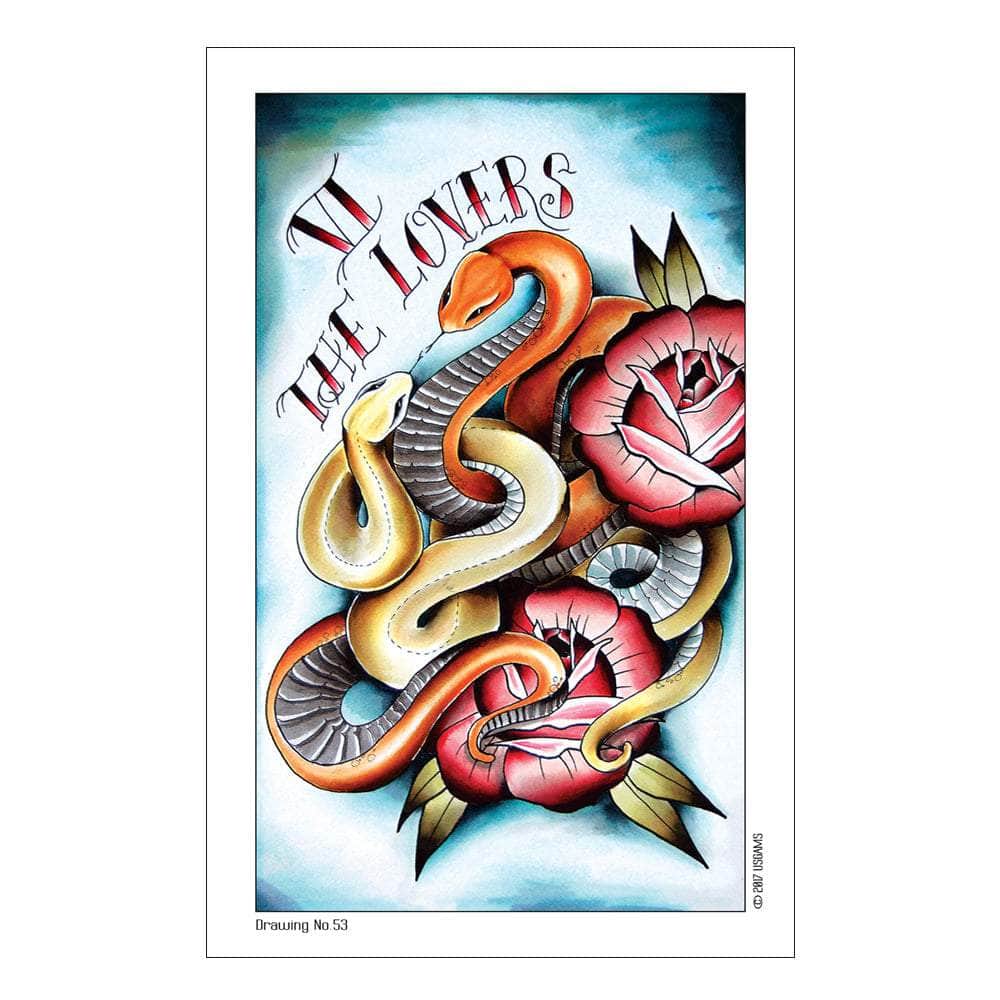 The Witches Sage LLC Tarot Cards Eight Coins' Tattoo Tarot Eight Coins' Tattoo Tarot