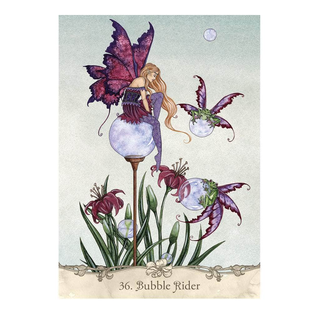 The Witches Sage LLC Tarot Cards Fairy Wisdom Oracle Deck and Book Set Fairy Wisdom Oracle Deck and Book Set