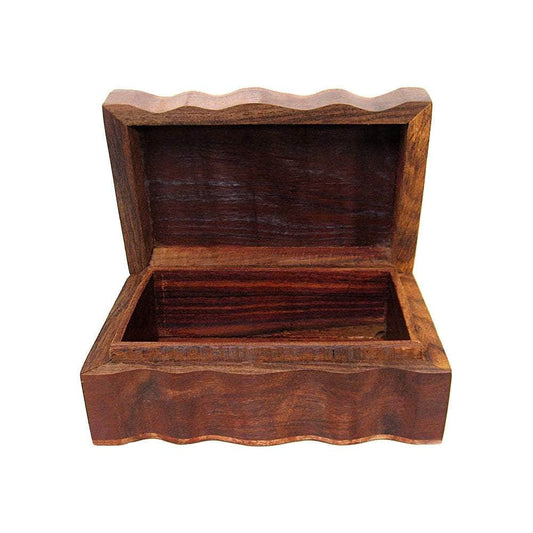 The Witches Sage LLC Wood Box Tree of Life Carved Wood Box 4" x 6" Tree of Life Carved Wood Box 4" x 6"