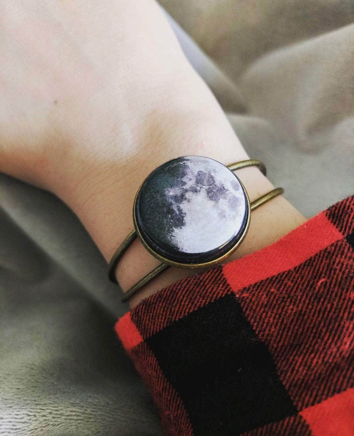 Yugen Handmade Bracelet Interchangeable Moon Phase Cuff Bracelet Interchangeable Moon Phase Cuff Bracelet