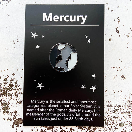 Yugen Handmade Enamel Pin Mercury Enamel Pin Mercury Enamel Pin