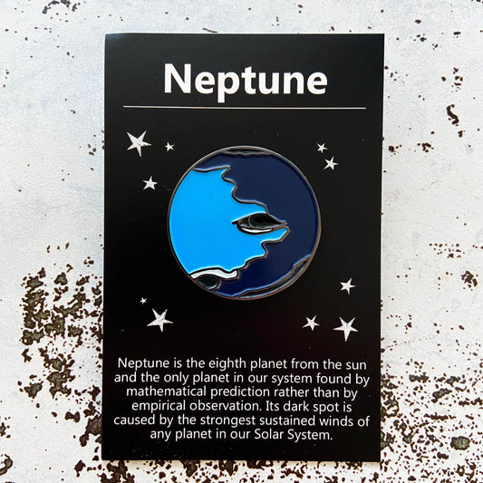 Yugen Handmade Enamel Pin Neptune Enamel Pin Neptune Enamel Pin