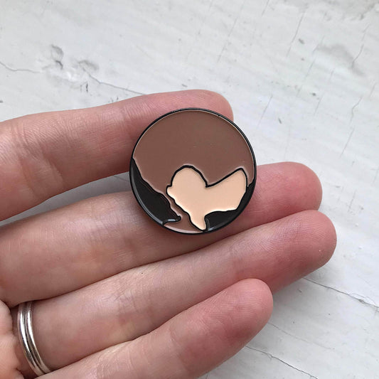 Yugen Handmade Enamel Pin Pluto Enamel Pin Pluto Enamel Pin