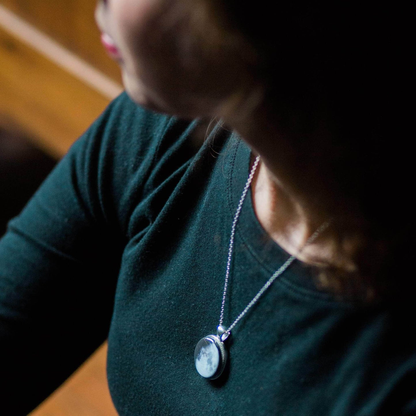 Yugen Handmade Necklace Interchangeable Moon Phase Necklace Interchangeable Moon Phase Necklace