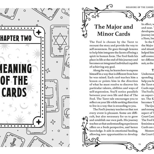 6-11 Crystals Books The Book of Tarot by Sahar Huneidi-Palmer