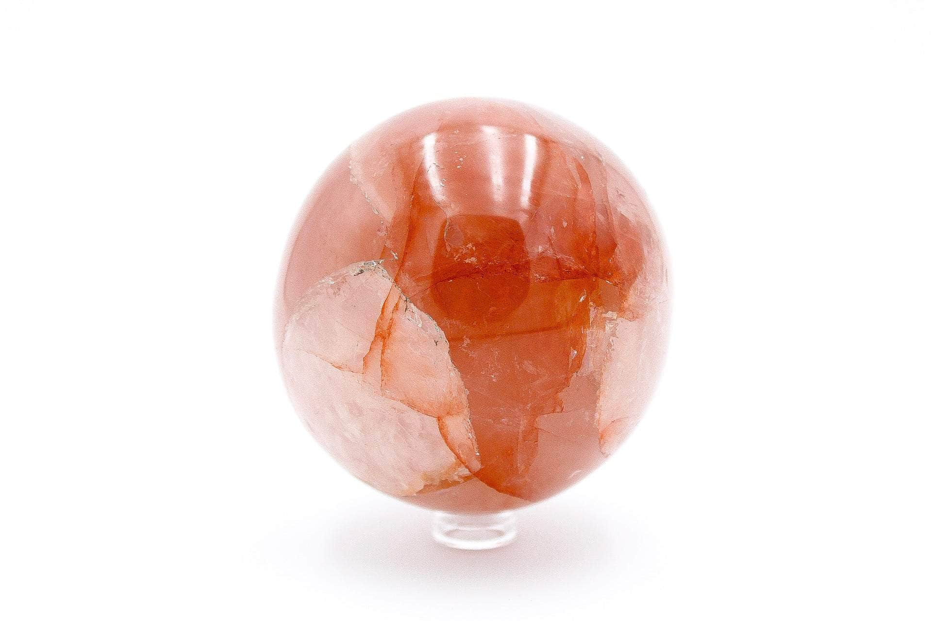 6-11 Crystals Crystal 80-81 mm Fire Quartz Spheres Fire Quartz Spheres