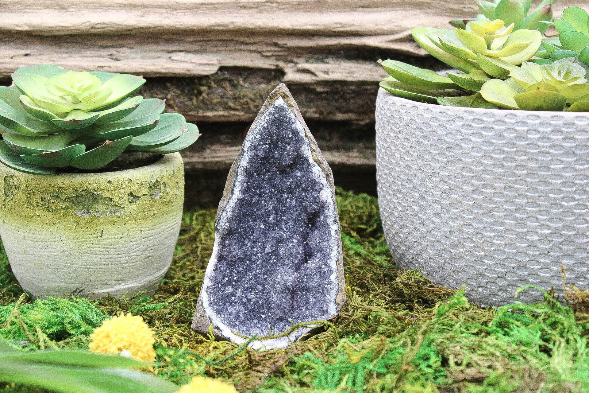 6-11 Crystals Crystal Amethyst Cathedral 2.75" x 2.75" x 4.25" Amethyst Cathedral 2.75" x 2.75" x 4.25"