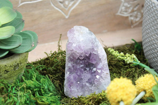 6-11 Crystals Crystal Amethyst Small Cathedral 1.5" x 2" x 3"
