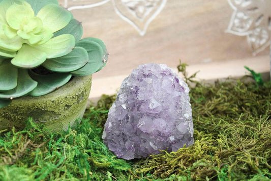 6-11 Crystals Crystal Amethyst Specimen 2.5" x 2.75" x 3"