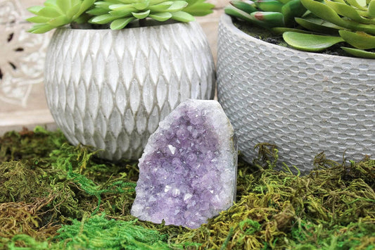 6-11 Crystals Crystal Amethyst Specimen Cathedral (am-14) 2" x 2.5" x 3"