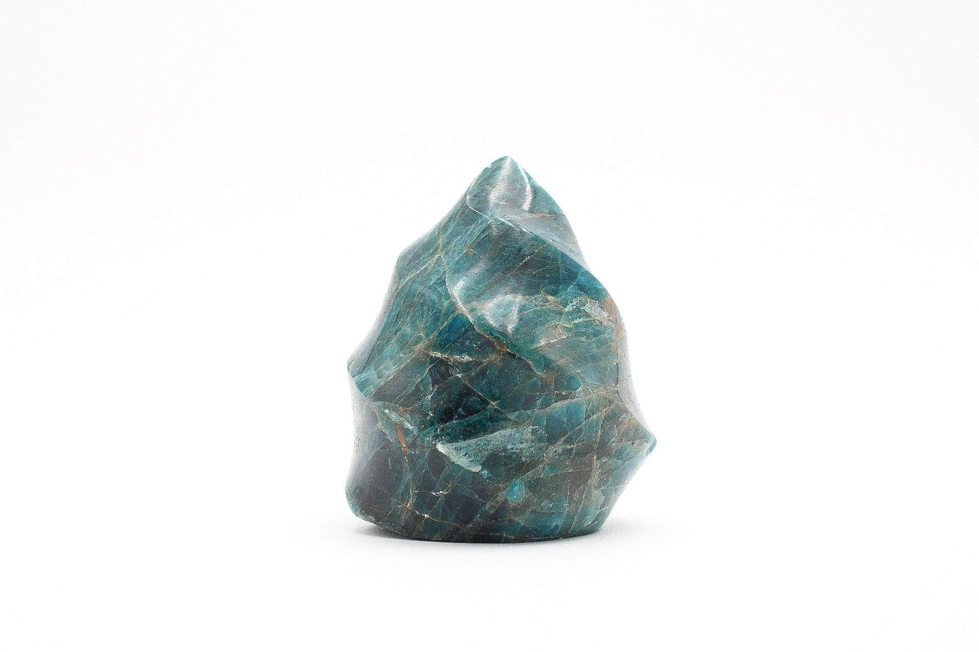 6-11 Crystals Crystal Apatite Flame (apt-06) 3.5" Tall