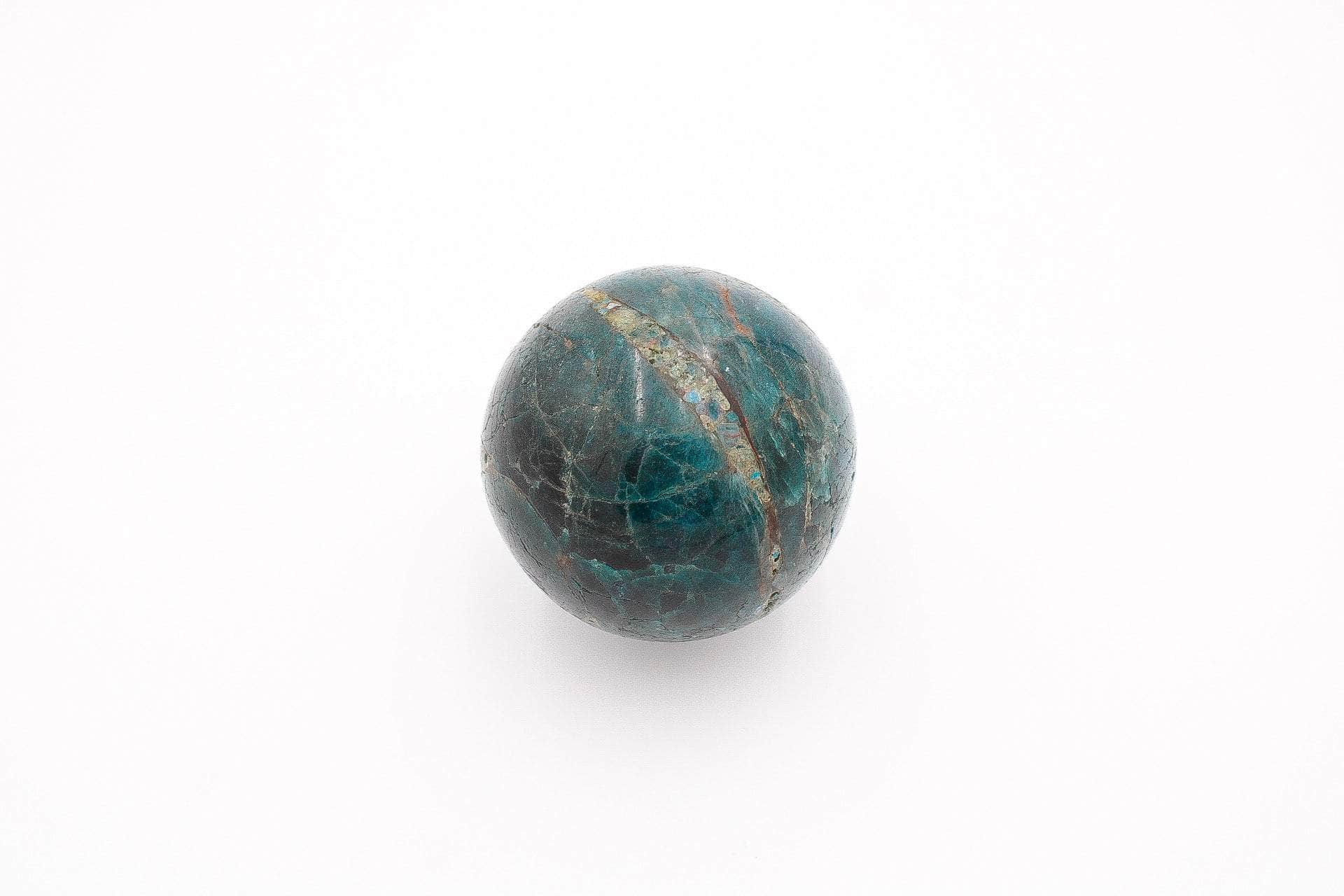 6-11 Crystals Crystal Apatite Sphere (apt-03) 66mm