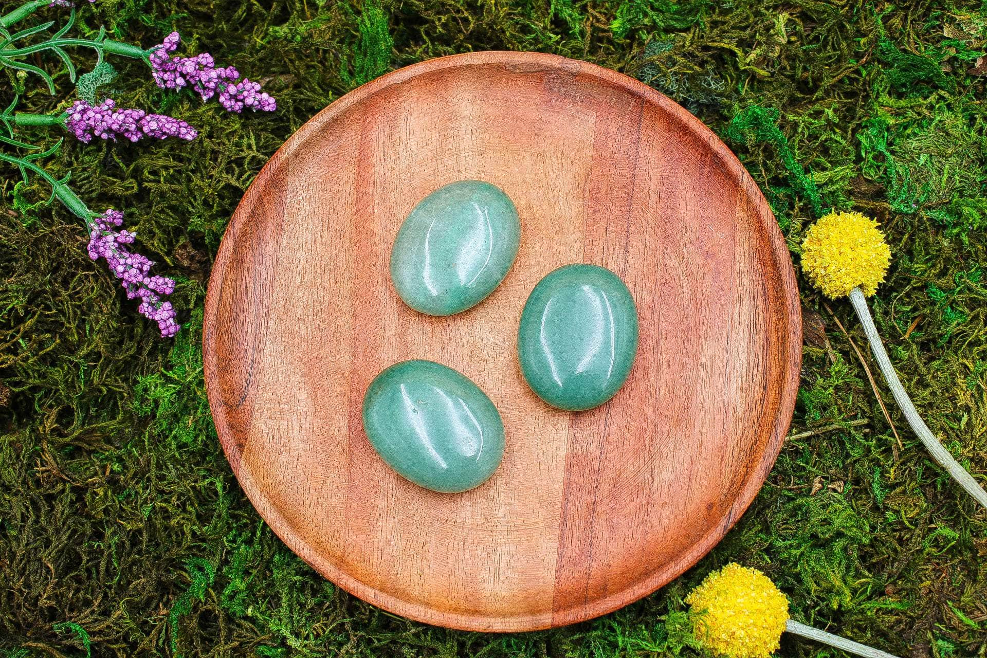 6-11 Crystals Crystal Aventurine Palms Aventurine Palms