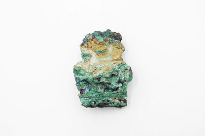 6-11 Crystals Crystal Azurite and Malachite Specimen (az-01) 3” x 4”
