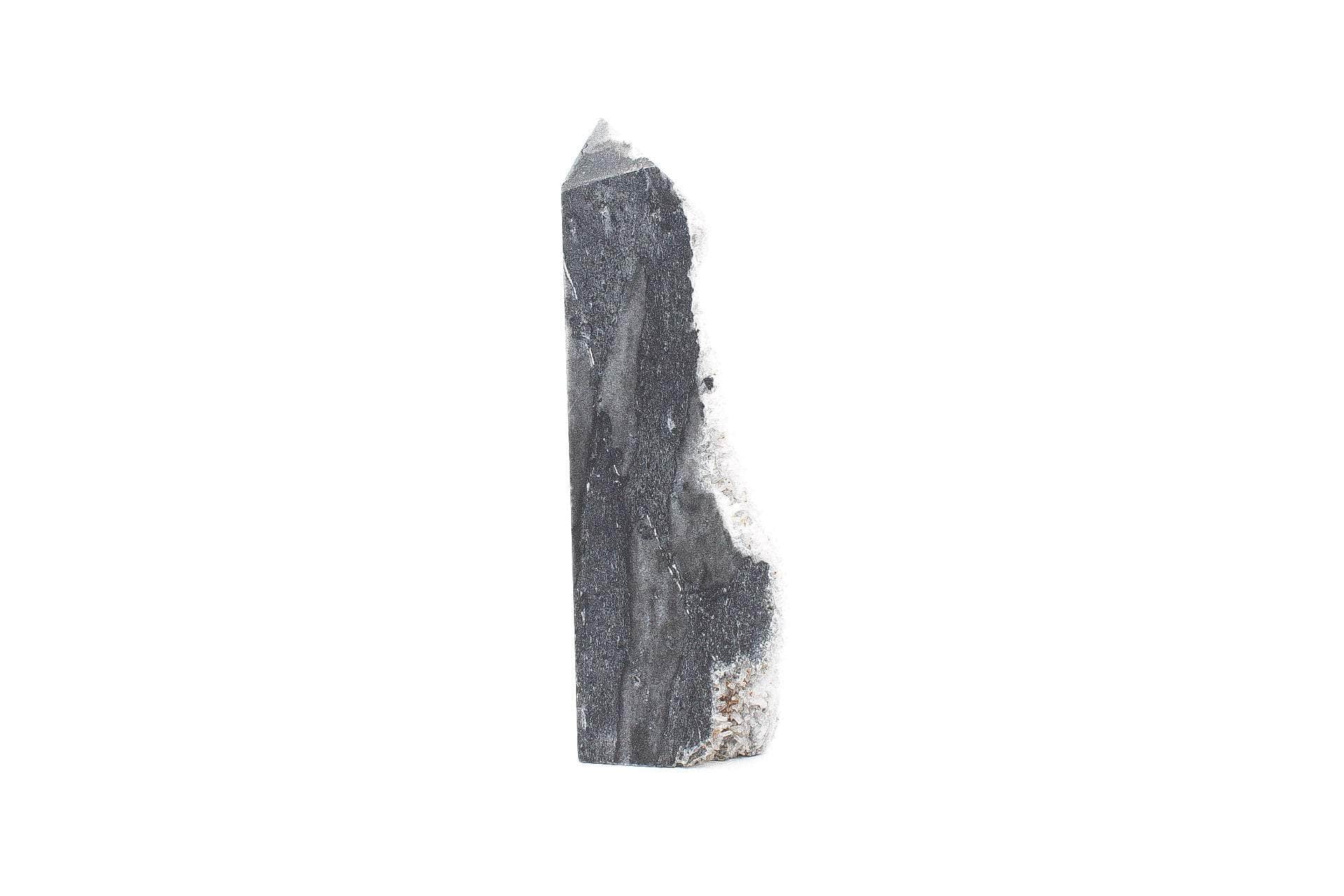 6-11 Crystals Crystal Calcite Tower with Needle Quartz 6" Calcite Tower with Needle Quartz 6"