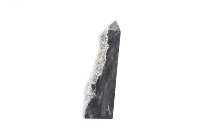 6-11 Crystals Crystal Calcite Tower with Needle Quartz 6" Calcite Tower with Needle Quartz 6"