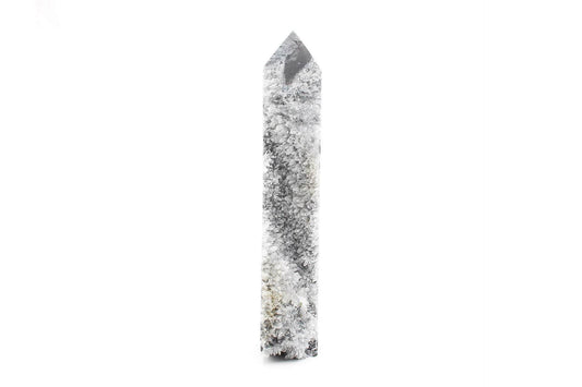 6-11 Crystals Crystal Calcite Tower with Needle Quartz Calcite Tower with Needle Quartz