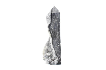 6-11 Crystals Crystal Calcite Tower with Needle Quartz Calcite Tower with Needle Quartz