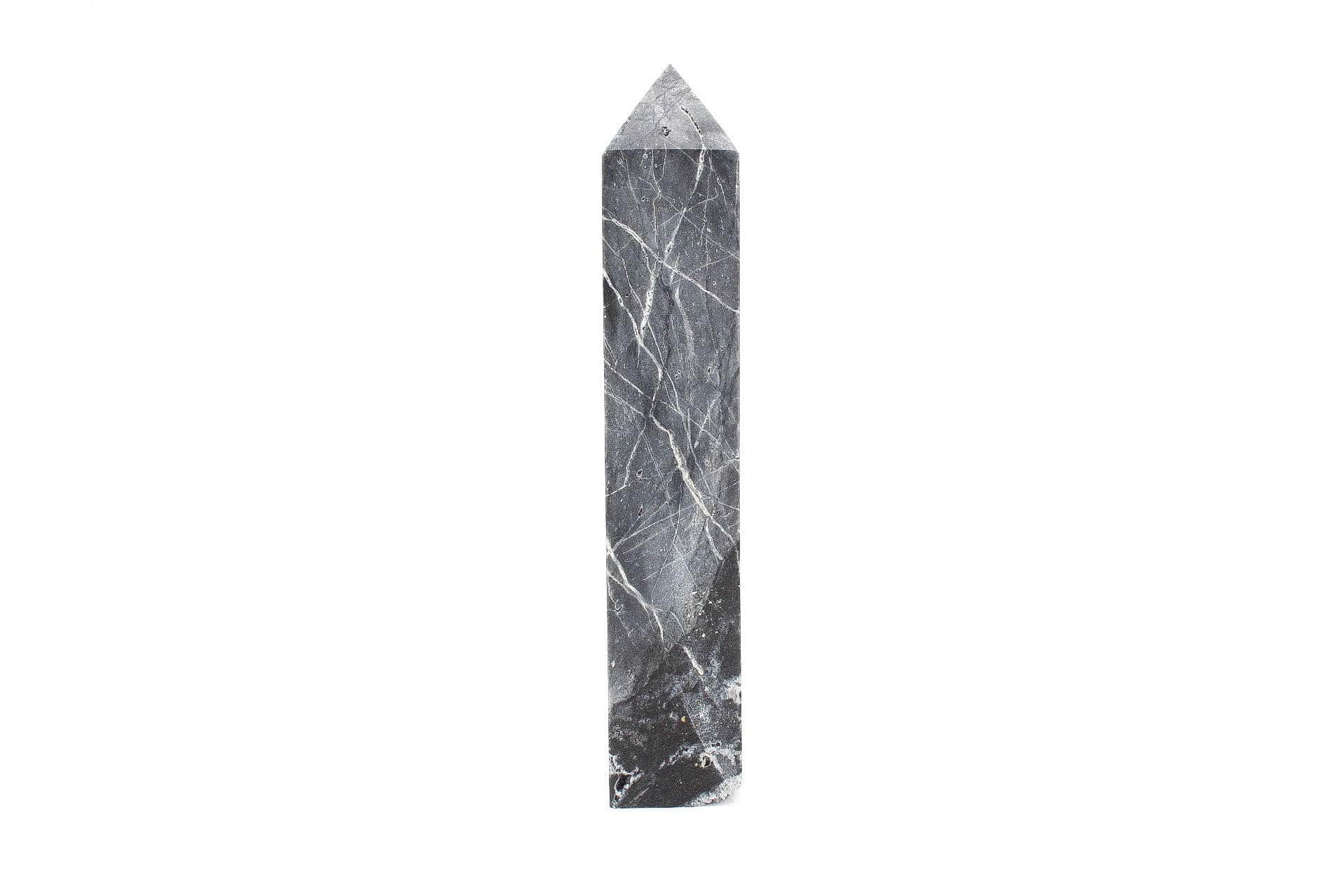 6-11 Crystals Crystal Calcite Tower with Needle Quartz Calcite Tower with Needle Quartz