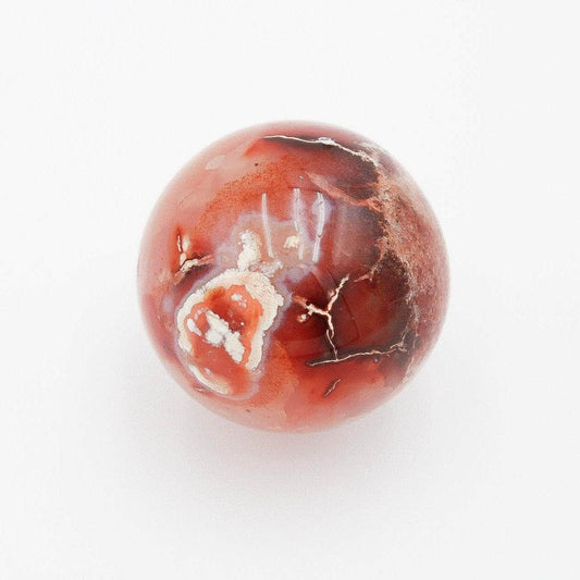 6-11 Crystals Crystal Carnelian Sphere (cn-03)