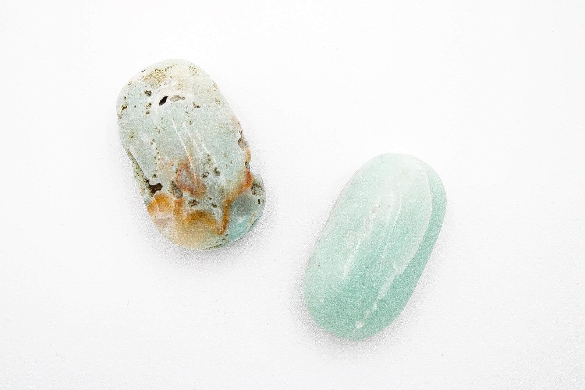 6-11 Crystals Crystal Chinese Amazonite Palms 2"