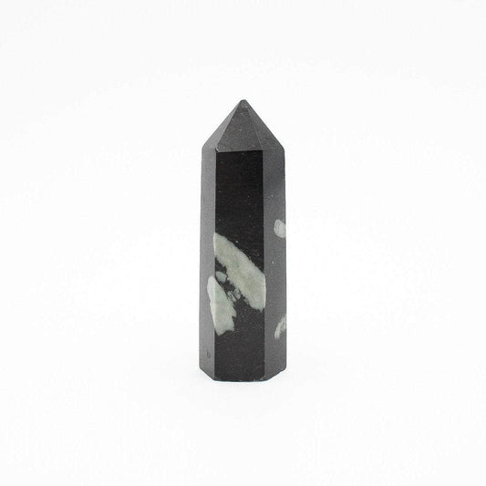 6-11 Crystals Crystal Chinese Writing Stone Tower (cw-01) 3.25" Tall