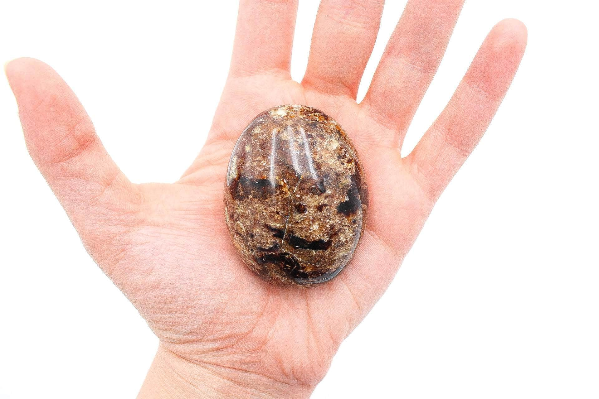 6-11 Crystals Crystal Chocolate Opal Palm Stone  3" Chocolate Opal Palm Stone  3"