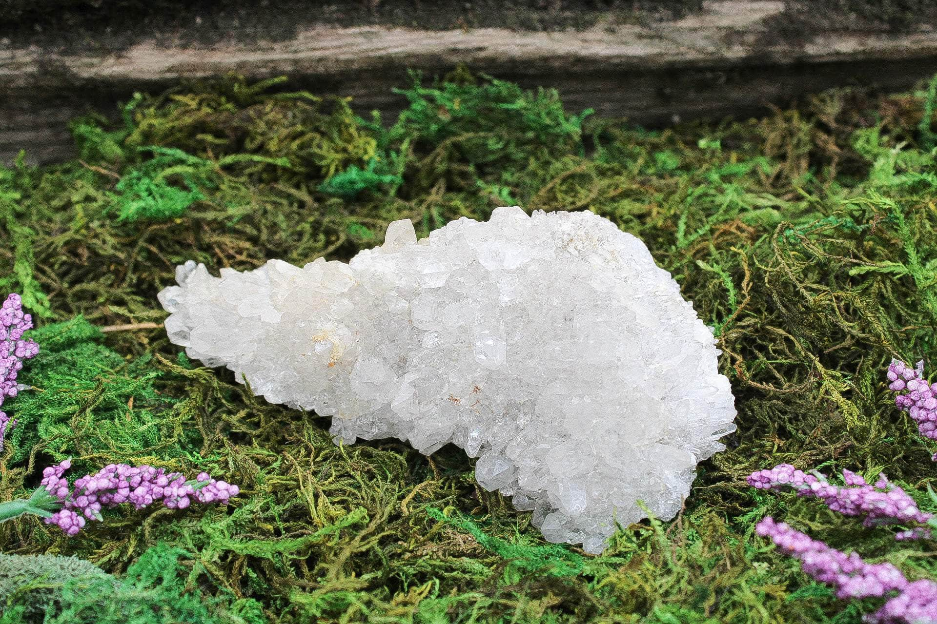 6-11 Crystals Crystal Clear Quartz Cluster 5.5" x 3.5"