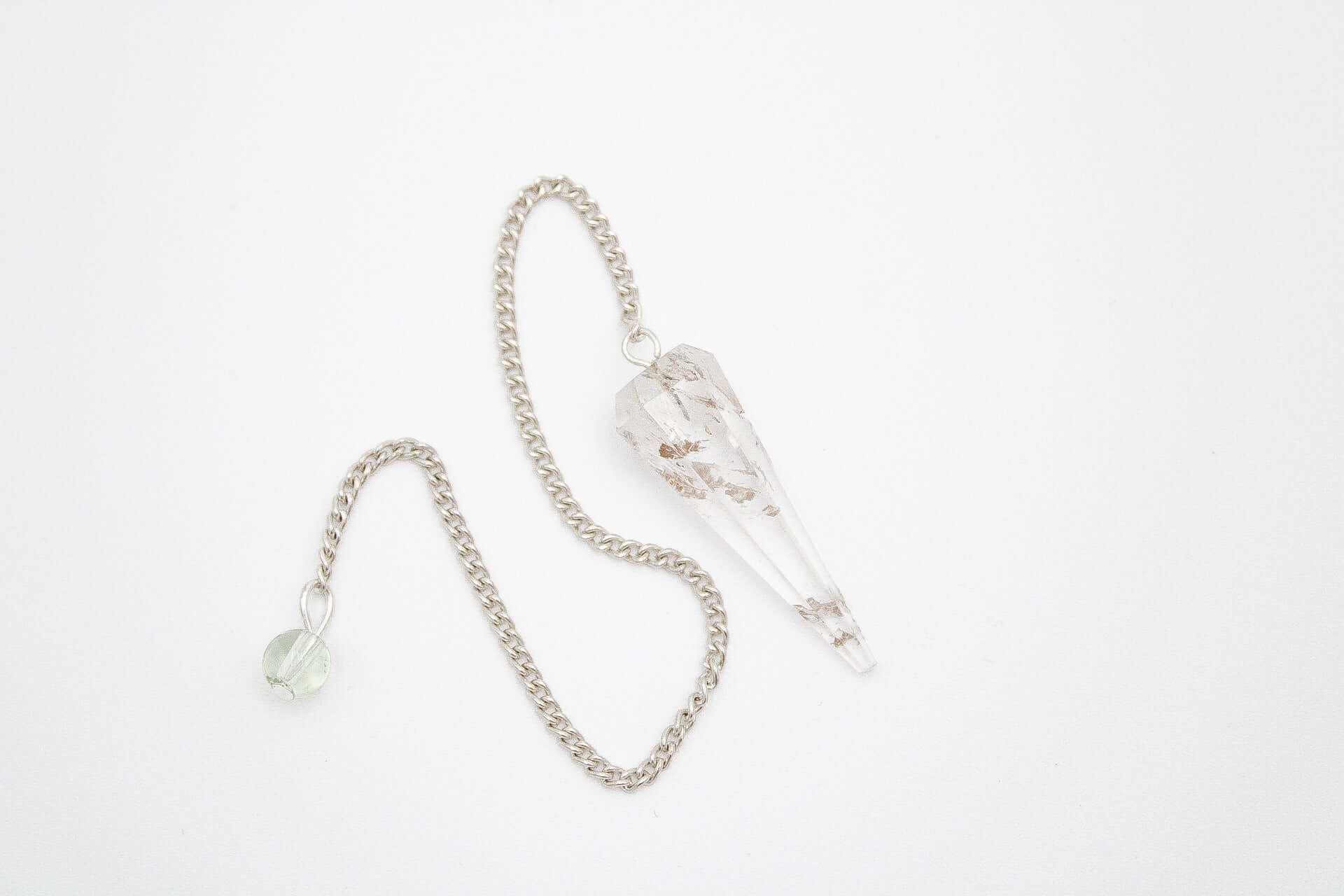 6-11 Crystals Crystal Clear Quartz Pendulums