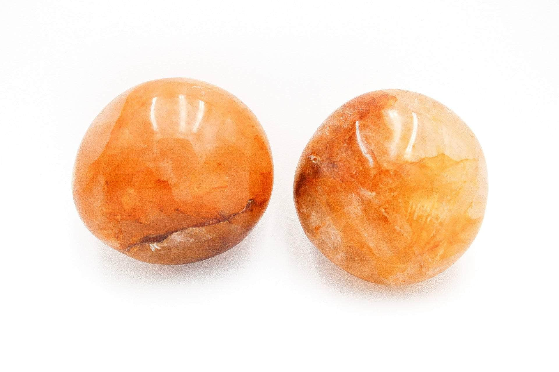 6-11 Crystals Crystal Golden Healer Palm Stone Golden Healer Palm Stone