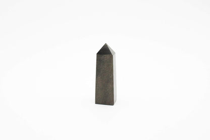 6-11 Crystals Crystal Golden Obsidian Tower (ob-01) 3.36" tall